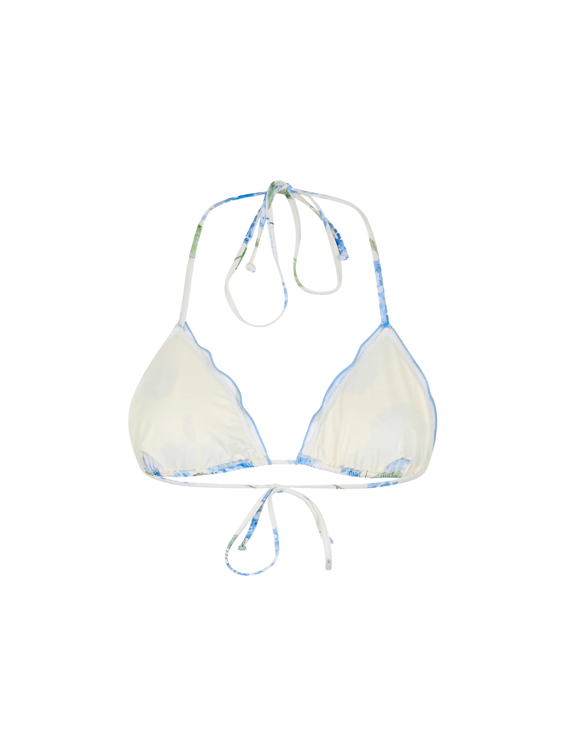 Woman flower classic triangle beach top Sagittarius - MC2 Saint Barth