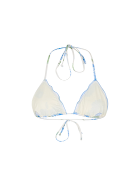 Woman flower classic triangle beach top Sagittarius - MC2 Saint Barth