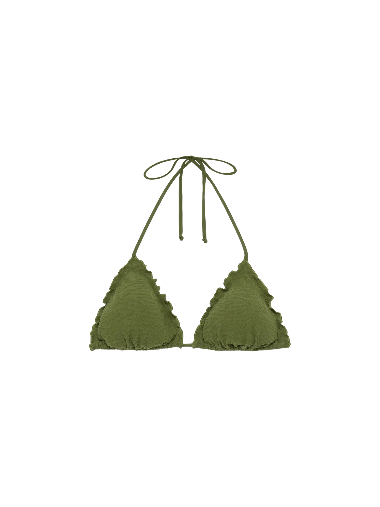 Sagittarius zebra embossed classic triangle top - MC2 Saint Barth