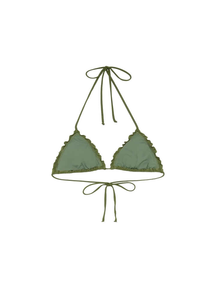 Sagittarius zebra embossed classic triangle top - MC2 Saint Barth