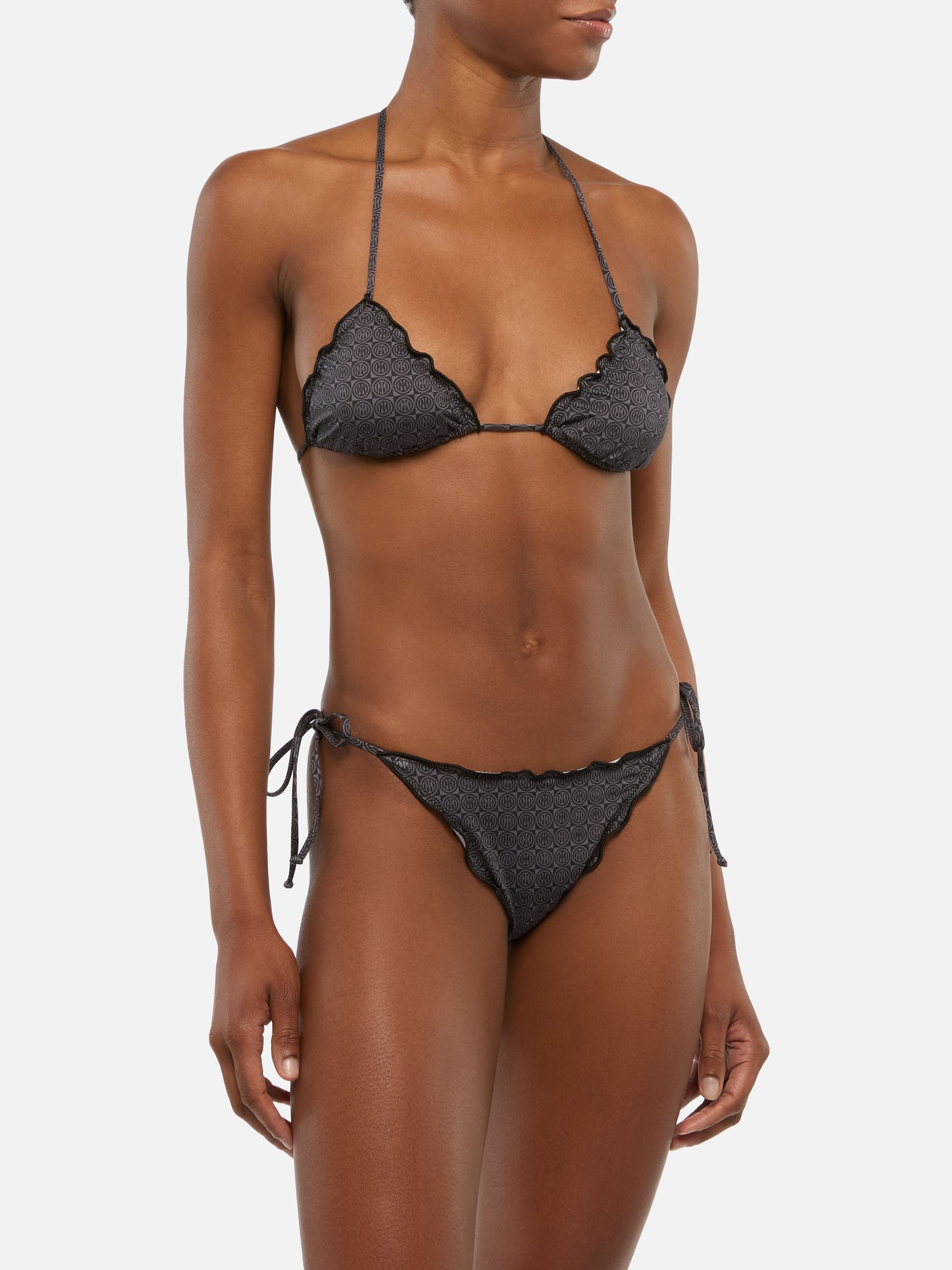 Bikini classico a triangolo Sagitami con stampa Inter | INTER FC SPECIAL EDITION