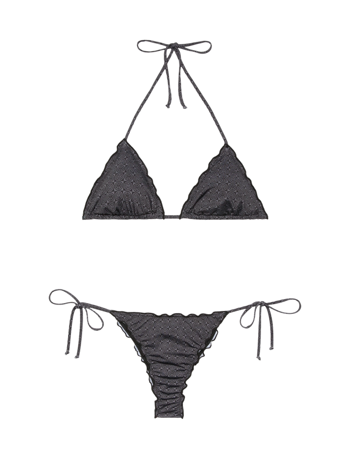 Classic triangle bikini Sagitami with Inter print | INTER FC SPECIAL EDITION - MC2 Saint Barth