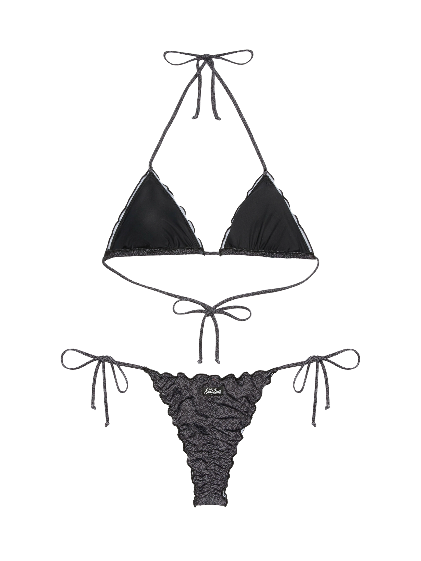 Classic triangle bikini Sagitami with Inter print | INTER FC SPECIAL EDITION - MC2 Saint Barth