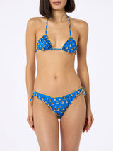 Bikini a triangolo classico stampa Ducky Napoli da donna Sarius | SSC NAPOLI SPECIAL EDITION