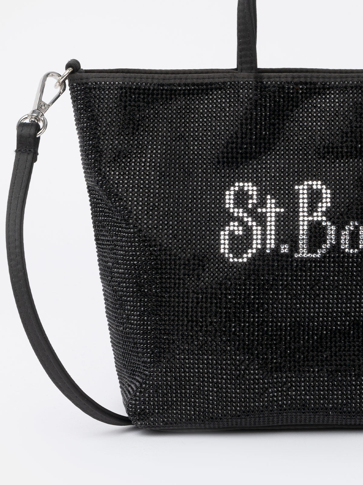 Strass Mini Bag with black rhinestone - MC2 Saint Barth