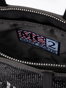 Strass Mini Bag with black rhinestone - MC2 Saint Barth