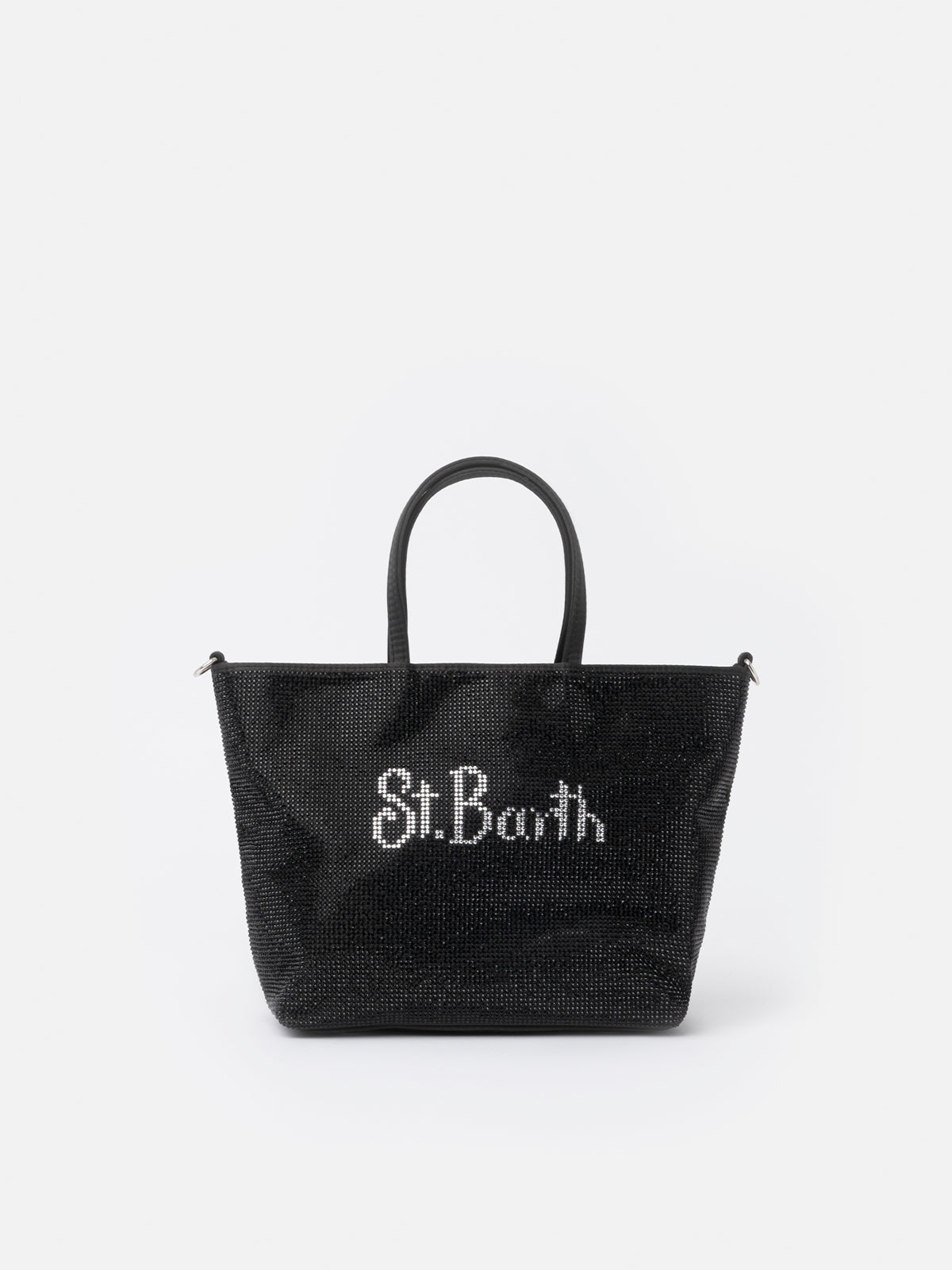Strass Mini Bag with black rhinestone - MC2 Saint Barth