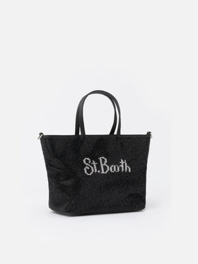 Strass Mini Bag with black rhinestone - MC2 Saint Barth