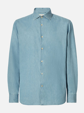 Seefeld chambray shirt with classic collar