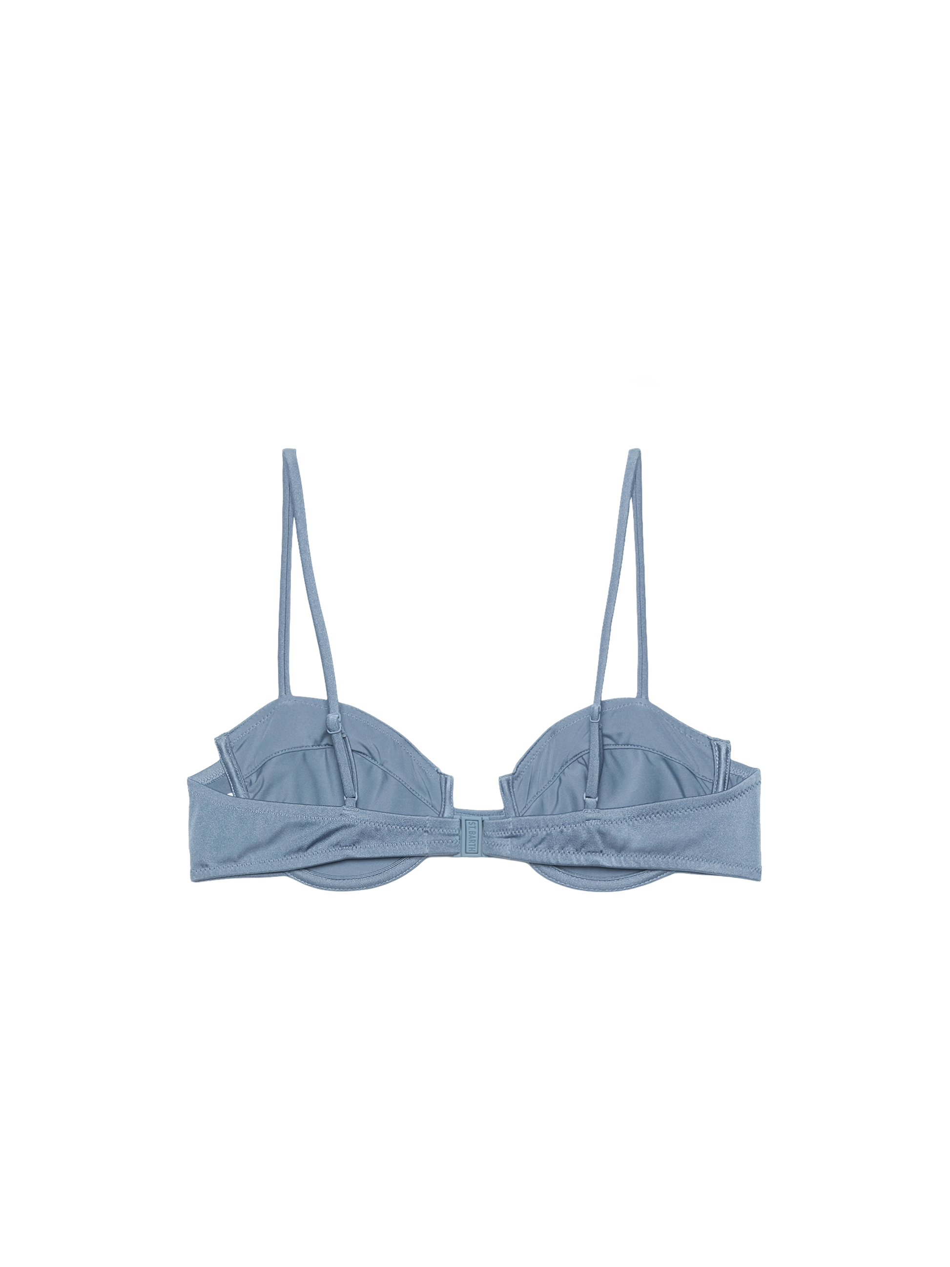 Salina shimmer avio blue underwired bralette - MC2 Saint Barth