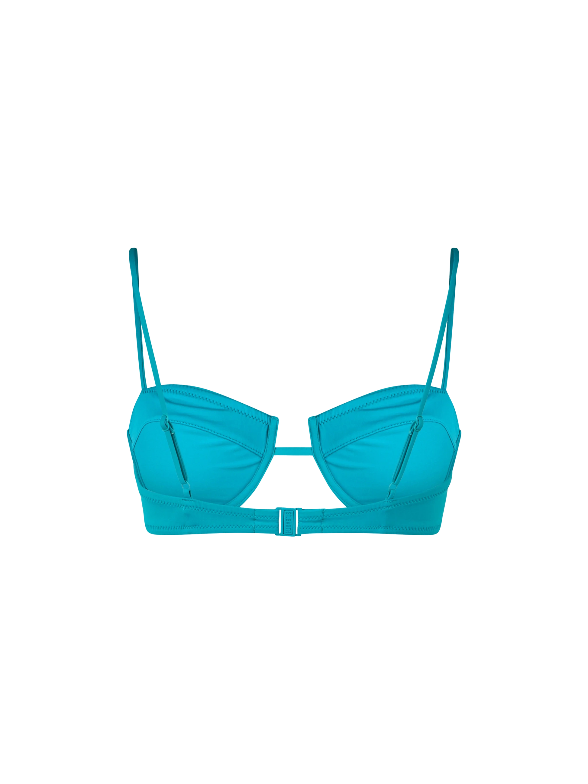 Teal Green Salina underwired bralette top - MC2 Saint Barth
