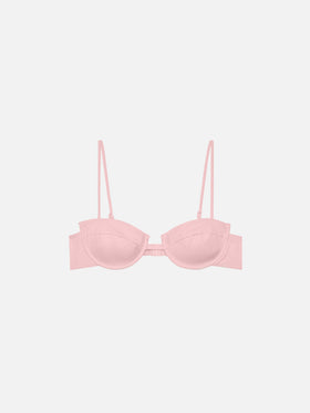 Salina bralette con ferretto rosa