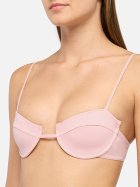 Salina bralette con ferretto rosa