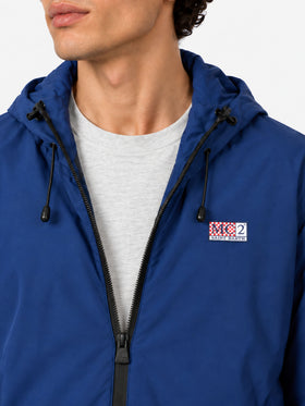 Navy blue Sloop hooded jacket