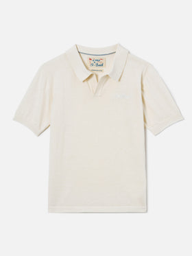 Polo Sloan Jr color crema 
