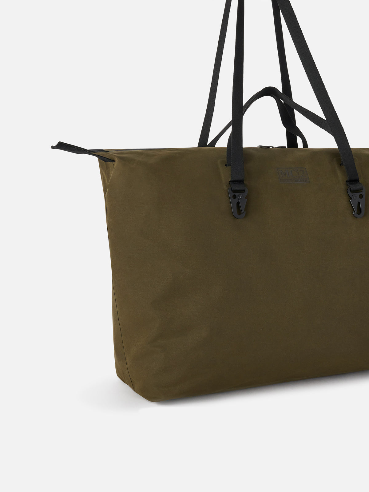 Bolso Maxi encerado Seamless verde militar 