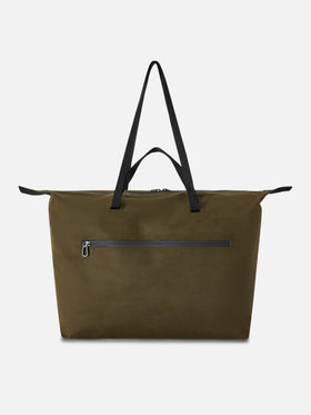 Bolso Maxi encerado Seamless verde militar 