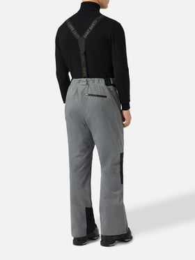 Skihose Snowbird in meliertem Grau mit Recco®-Technologie