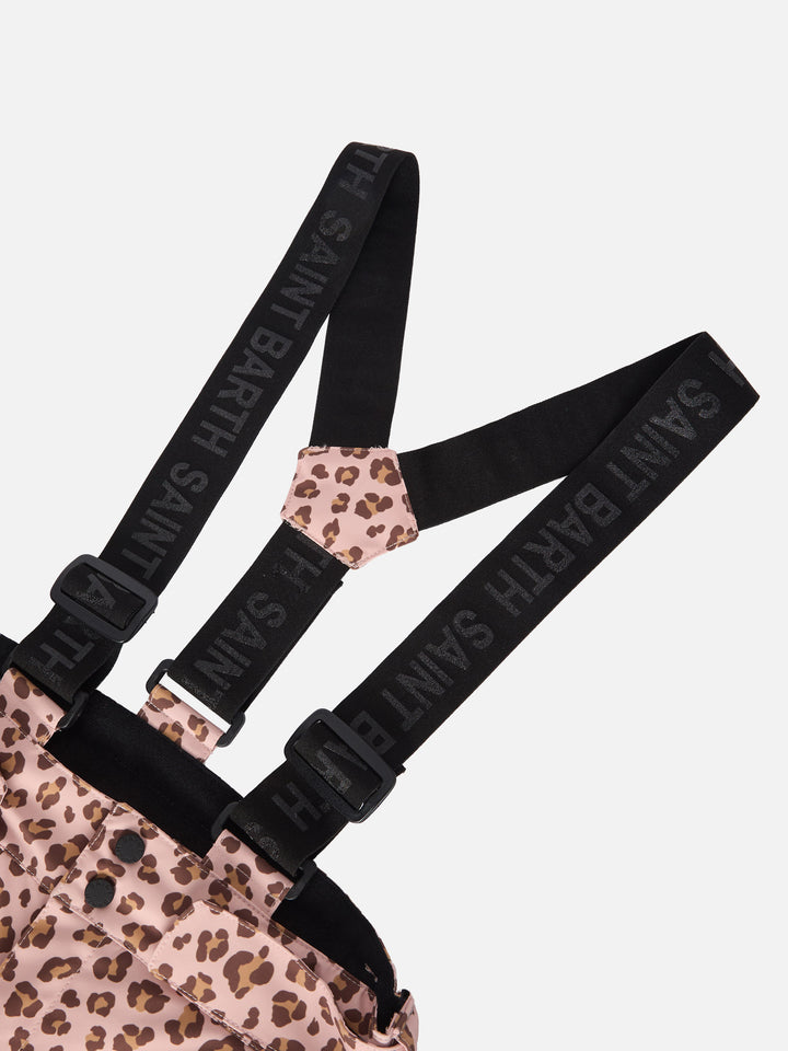 Ski pants Sarenne with leopard print