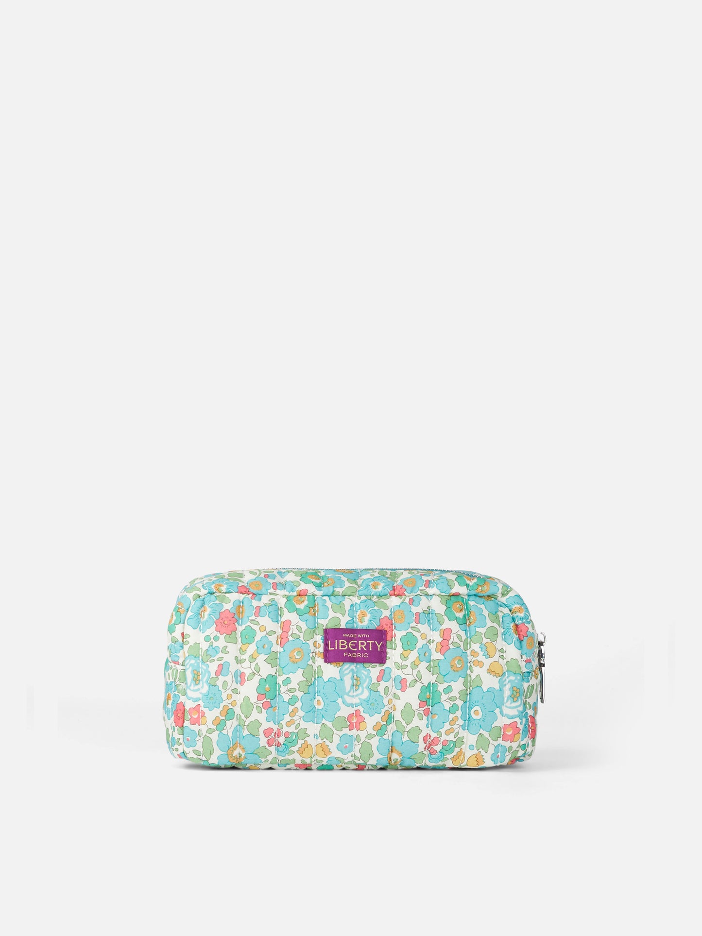 Betsy patch quilted Soft Pouch | HECHO CON LIBERTY FABRIC 