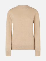 Maglione beige Sorbonne da donna