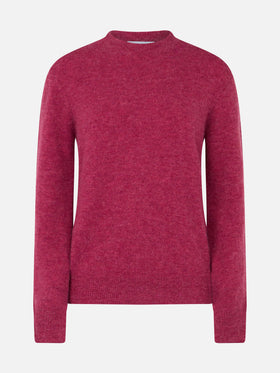 Woman peony stretch yarn sweater Sorbonne - MC2 Saint Barth