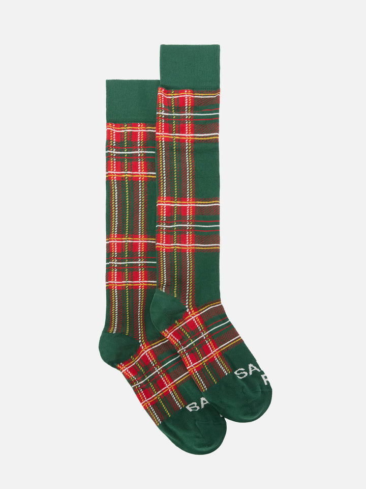 Calze Sox in misto cotone con jacquard tartan