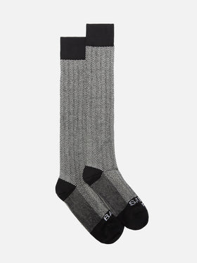 Sox socks in cotton blend with herringbone jacquard