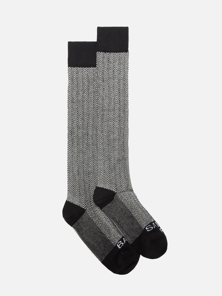 Calze Sox in misto cotone con jacquard herringbone