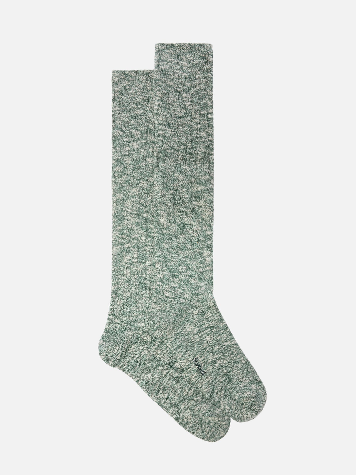 Calzini verde mélange