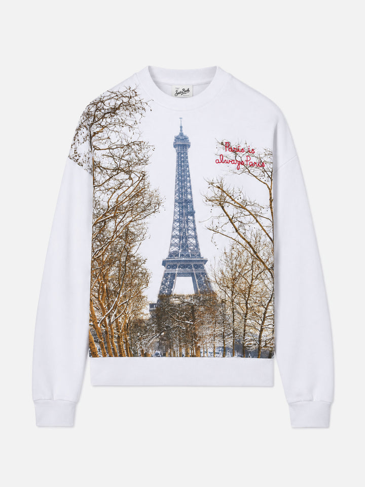 Sudadera Stardust con estampado y bordado Paris 