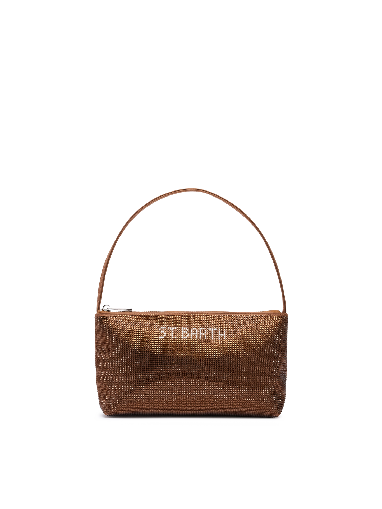 Mini bag Strassy with brown rhinestones - MC2 Saint Barth
