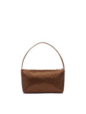 Mini bag Strassy with brown rhinestones - MC2 Saint Barth