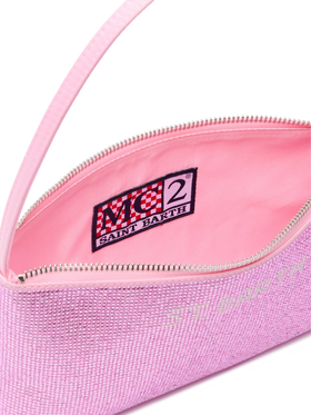 Mini bag Strassy with pink rhinestones - MC2 Saint Barth
