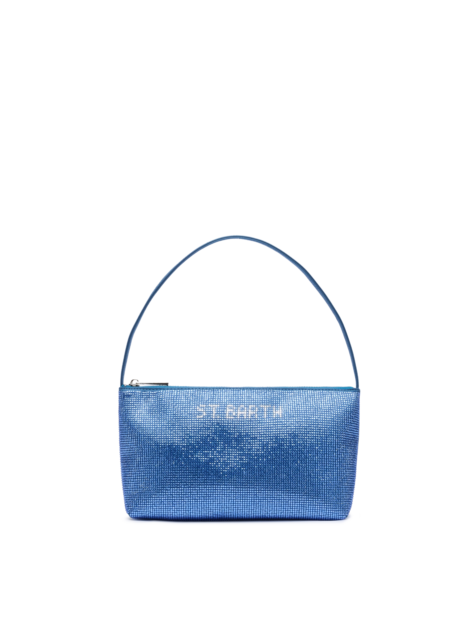 Mini bag Strassy with avio blue rhinestones - MC2 Saint Barth