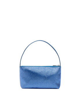 Mini bag Strassy with avio blue rhinestones - MC2 Saint Barth