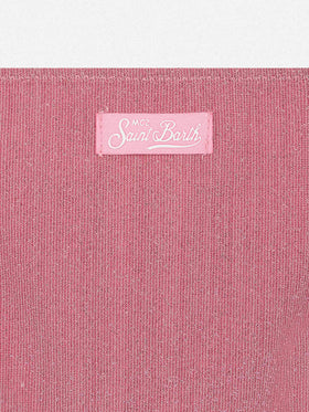 Tilly lurex bikini with smocked point embroidery - MC2 Saint Barth