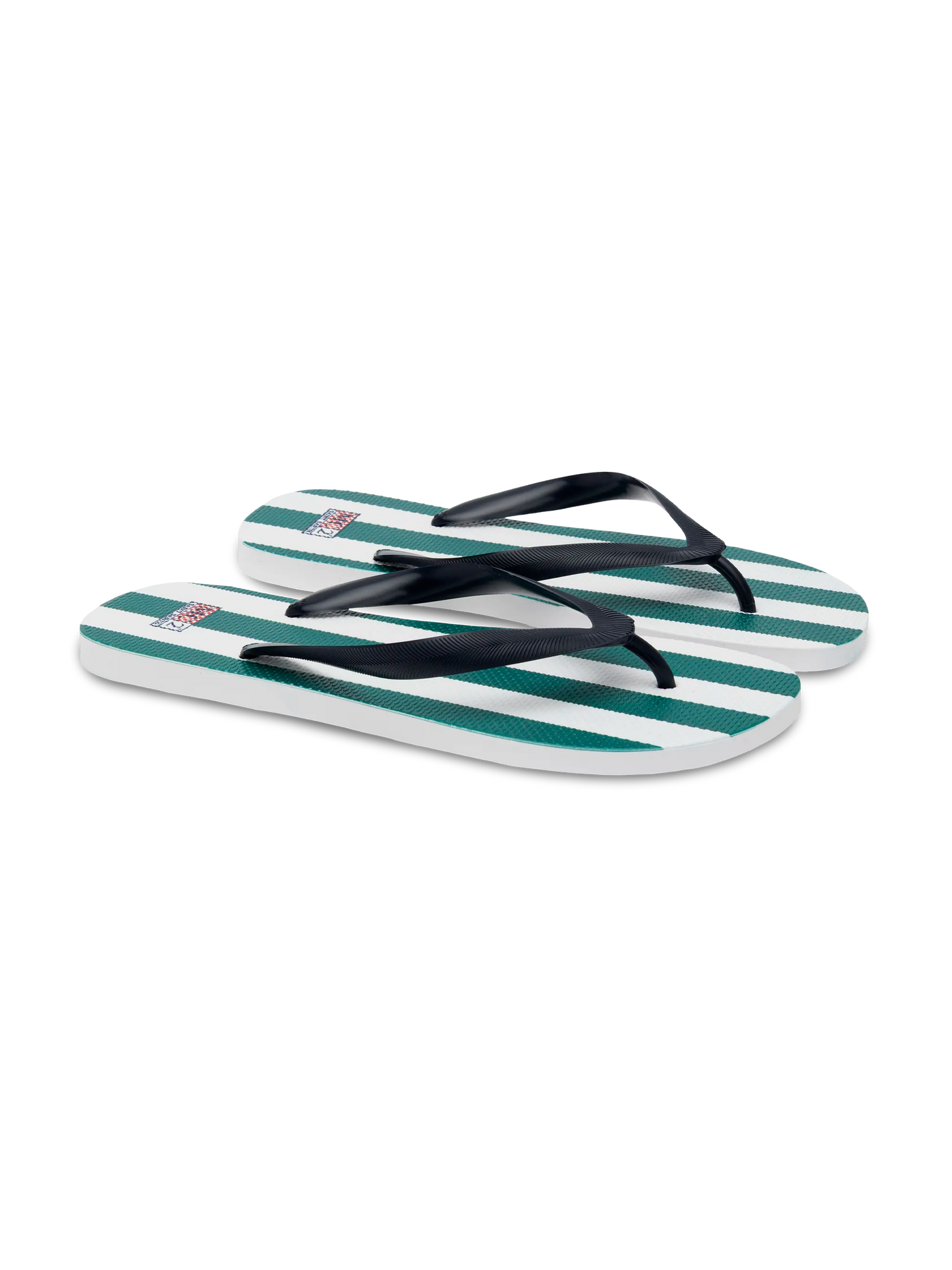 Flip flops Tommy with striped print - MC2 Saint Barth