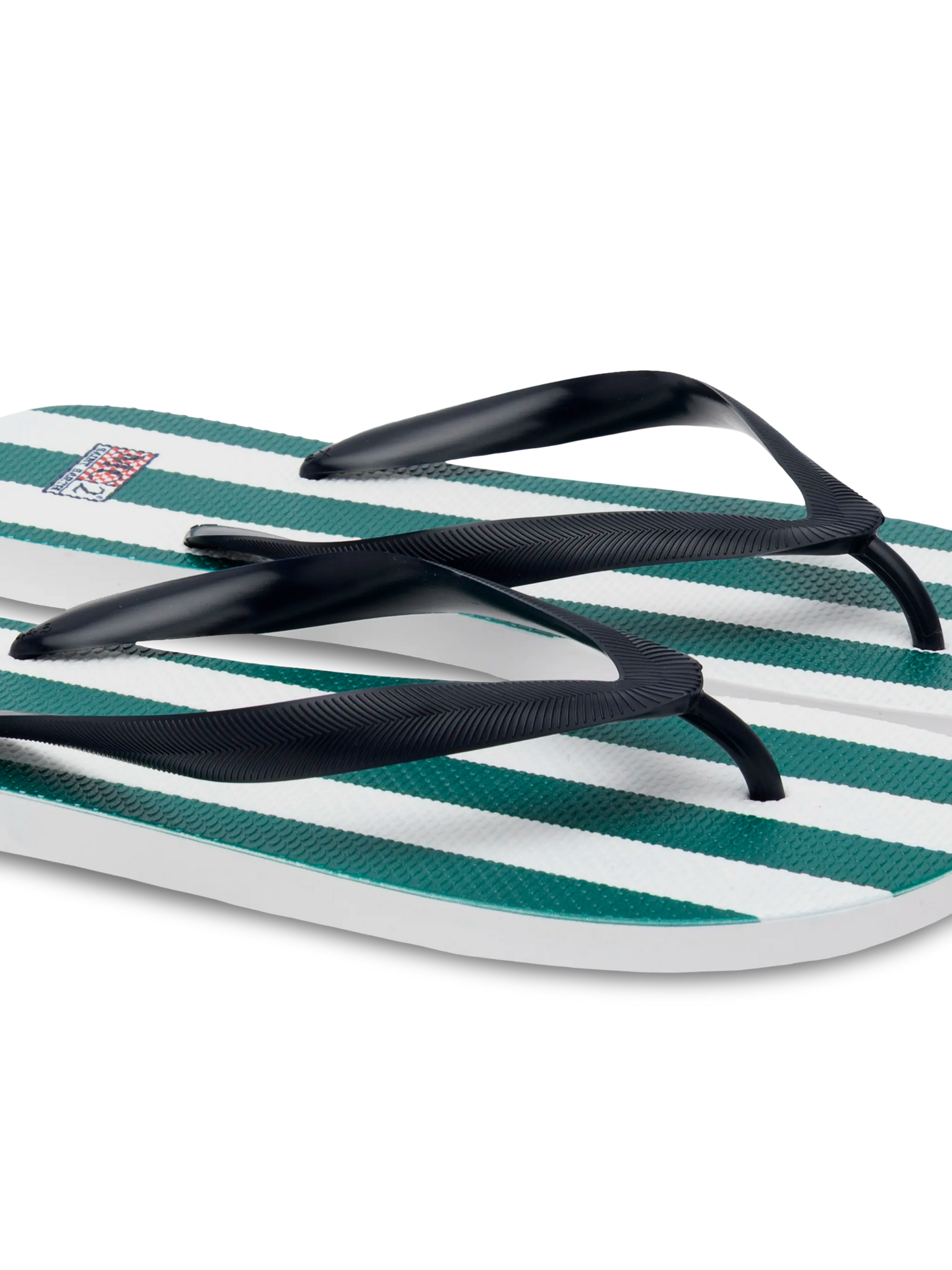 Flip flops Tommy with striped print - MC2 Saint Barth
