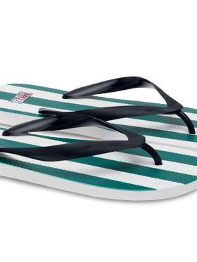 Flip flops Tommy with striped print - MC2 Saint Barth