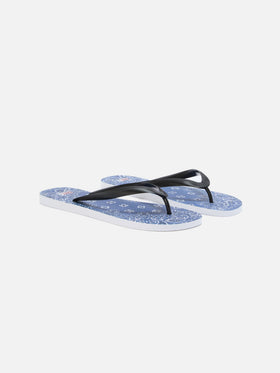 Claquettes Tommy en caoutchouc à enfiler avec imprimé bandana 