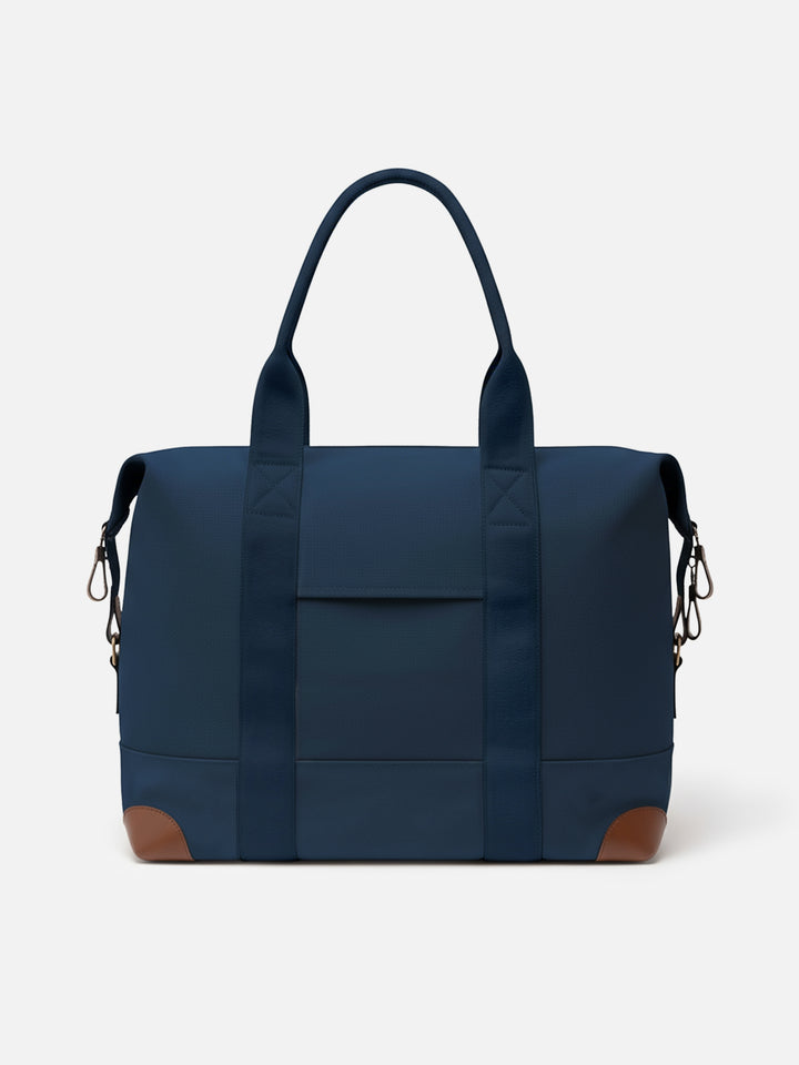 Reisetasche aus marineblauem Baumwoll-Canvas