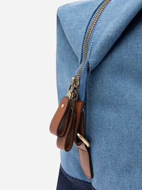 Travel duffel denim bag - MC2 Saint Barth