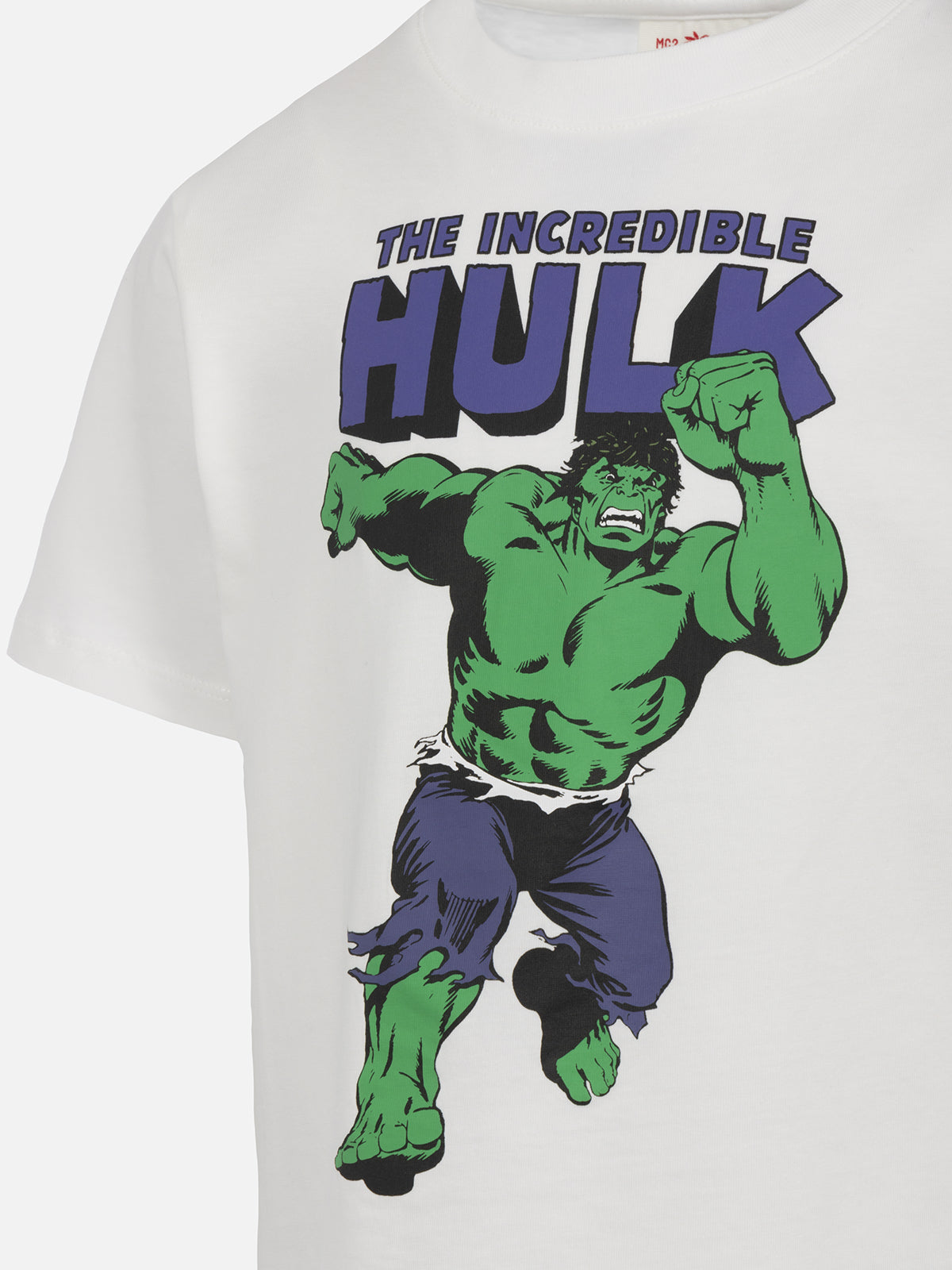 Boy cotton t-shirt with Hulk print | MARVEL SPECIAL EDITION - MC2 Saint Barth
