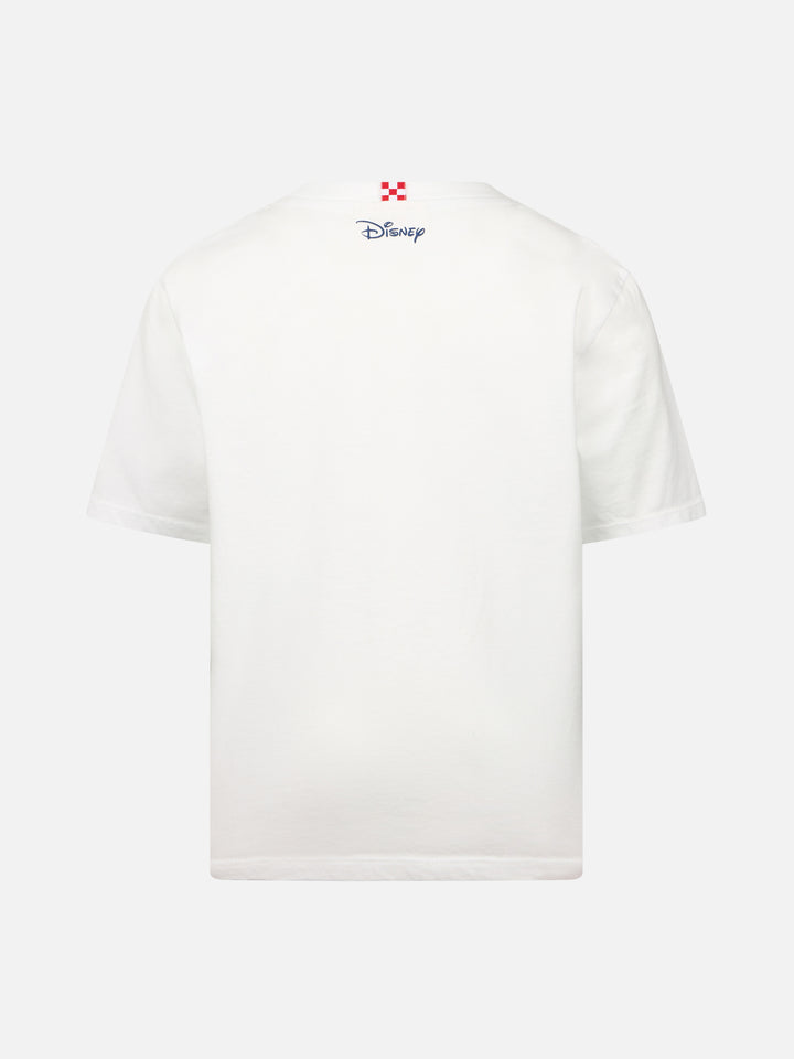 Boy cotton t-shirt with Mickey Mouse print and embroidery | DISNEY SPECIAL EDITION - MC2 Saint Barth