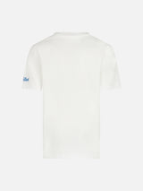 Boy cotton t-shirt with SAINT BARTH cycling team print | WARNER BROS SPECIAL EDITION