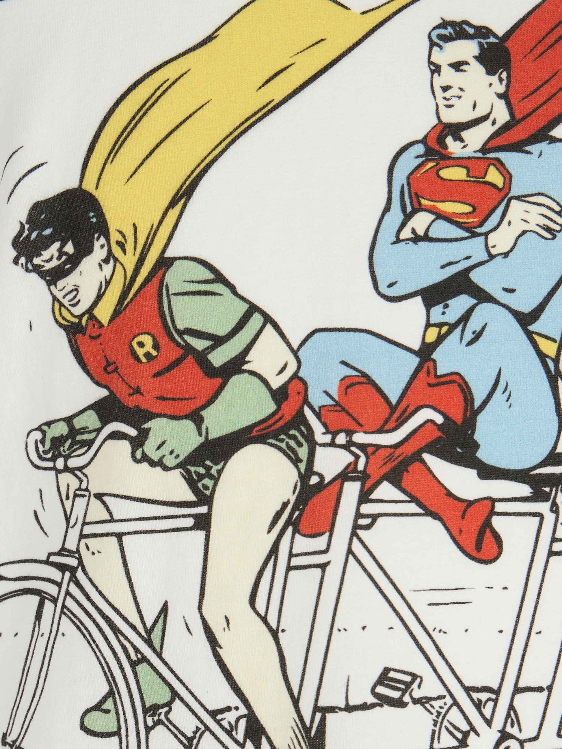 Boy cotton t-shirt with SAINT BARTH cycling team print | WARNER BROS SPECIAL EDITION - MC2 Saint Barth