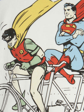 Boy cotton t-shirt with SAINT BARTH cycling team print | WARNER BROS SPECIAL EDITION - MC2 Saint Barth