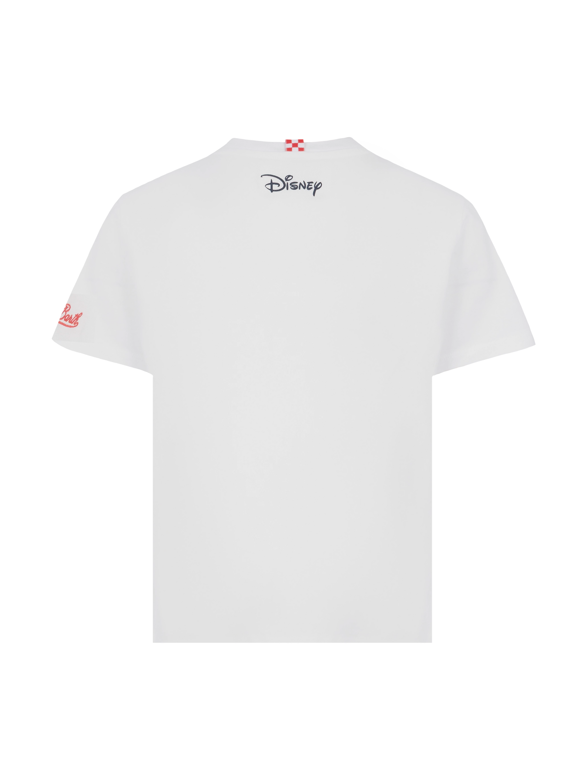 Cotton t-shirt with Non sono stato io embroidery and Mickey Mouse print | DISNEY® SPECIAL EDITION - MC2 Saint Barth