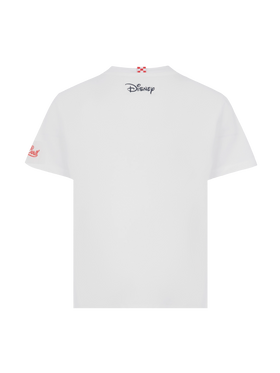 Cotton t-shirt with Non sono stato io embroidery and Mickey Mouse print | DISNEY® SPECIAL EDITION - MC2 Saint Barth